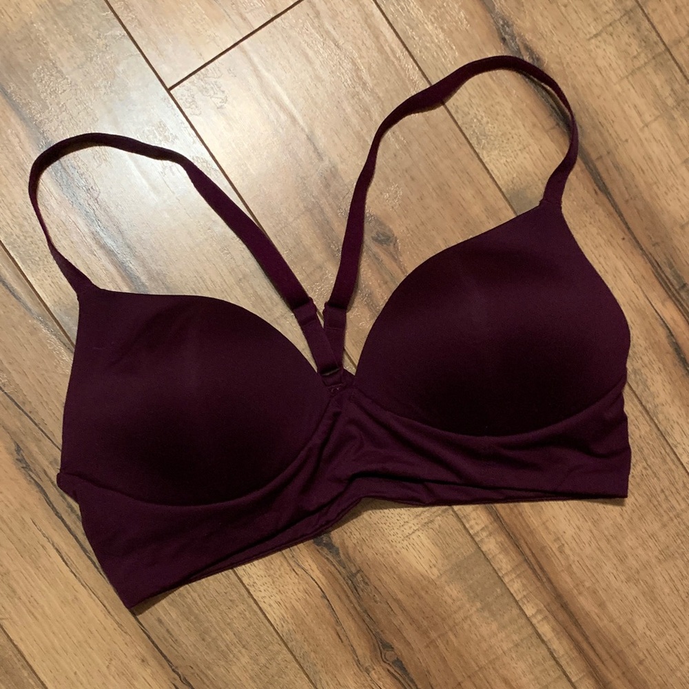 La SENZA Deep Burgundy Bra L